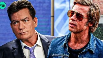 Brad Pitt Nearly Got Kicked Out of Charlie Sheen's Movie For His Desperate Attempt to Sneak in One Line in the Scene