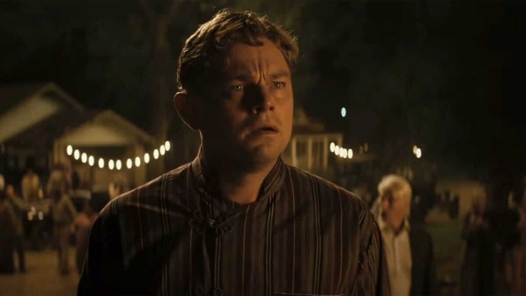 Leonardo DiCaprio in a still from Martin Scorsese's next upcoming film